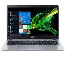 Load image into Gallery viewer, Acer Aspire 5 Slim Laptop, 15.6 inches Full HD IPS Display, AMD Ryzen 3 3200U, Vega 3 Graphics, 4GB DDR4, 128GB SSD, Backlit Keyboard, Windows 10 in S Mode, A515-43-R19L,Silver
